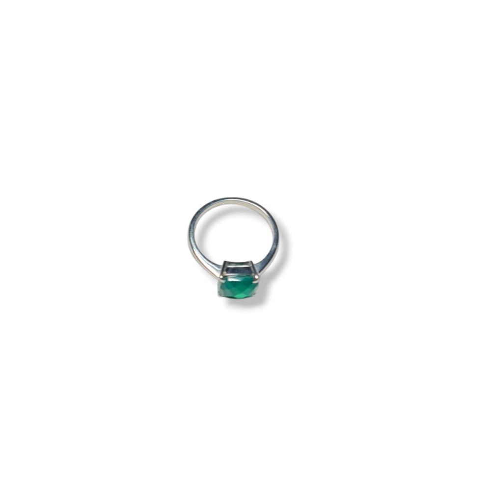 Classic Green Gemstone Ring