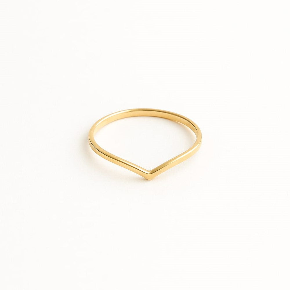 925 Silver Wishbone Ring