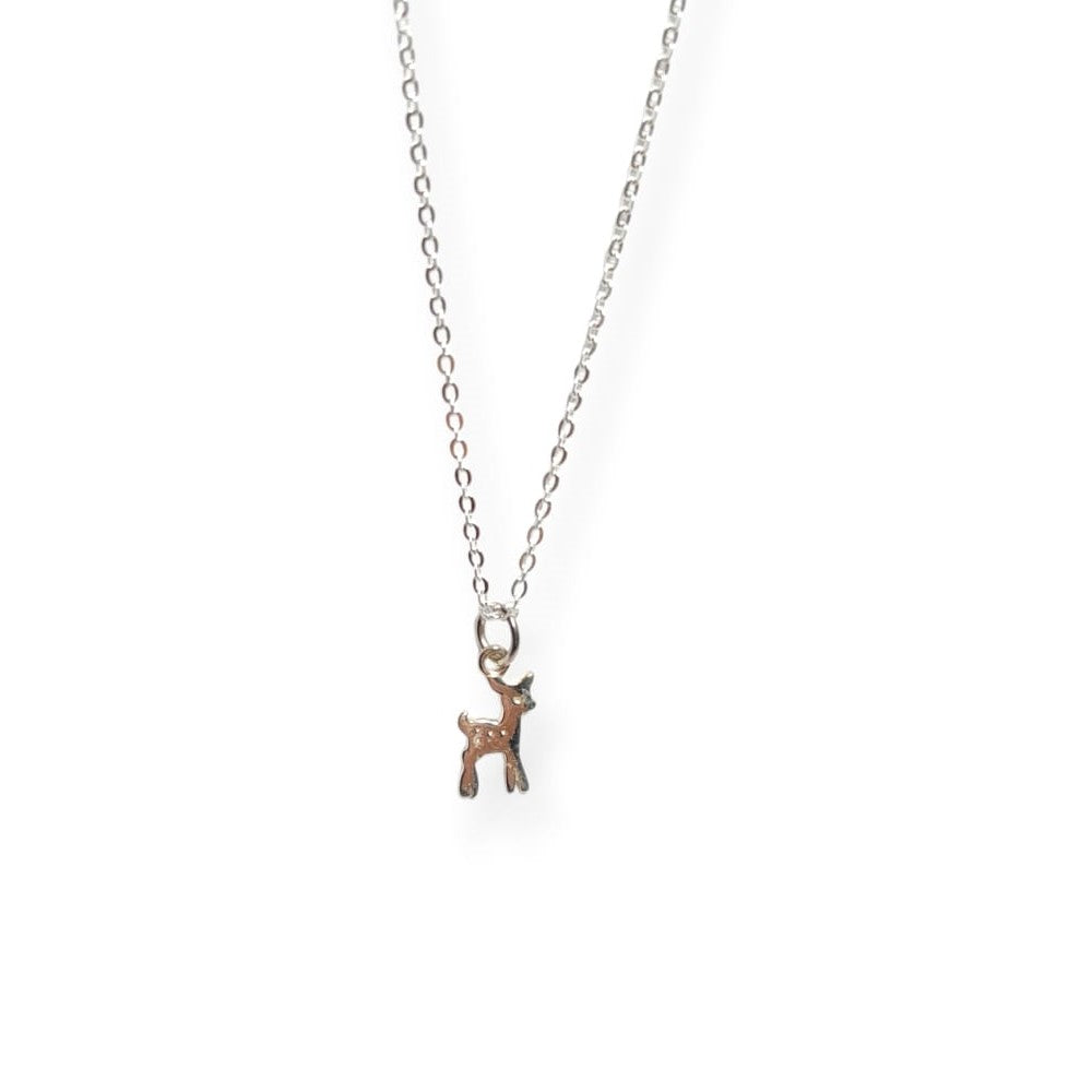 Xmas Reindeer Charm Necklace