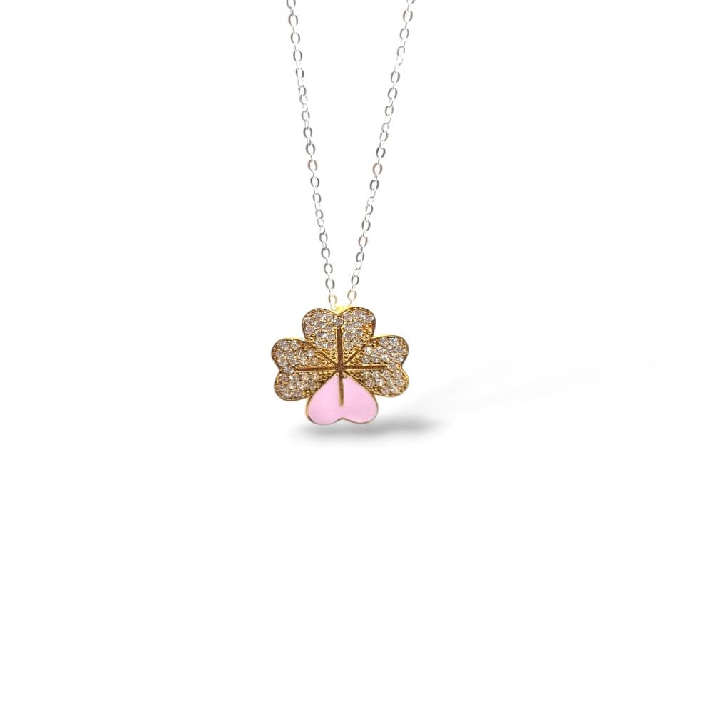 Clover Leaf Charm Necklace