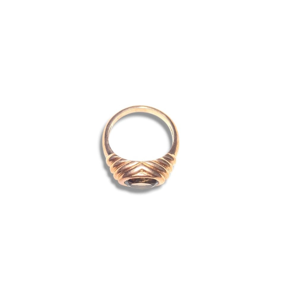 Brown Signet Ring