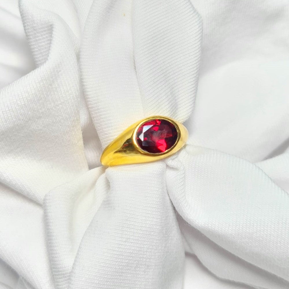 Bold Aura Signet Ring