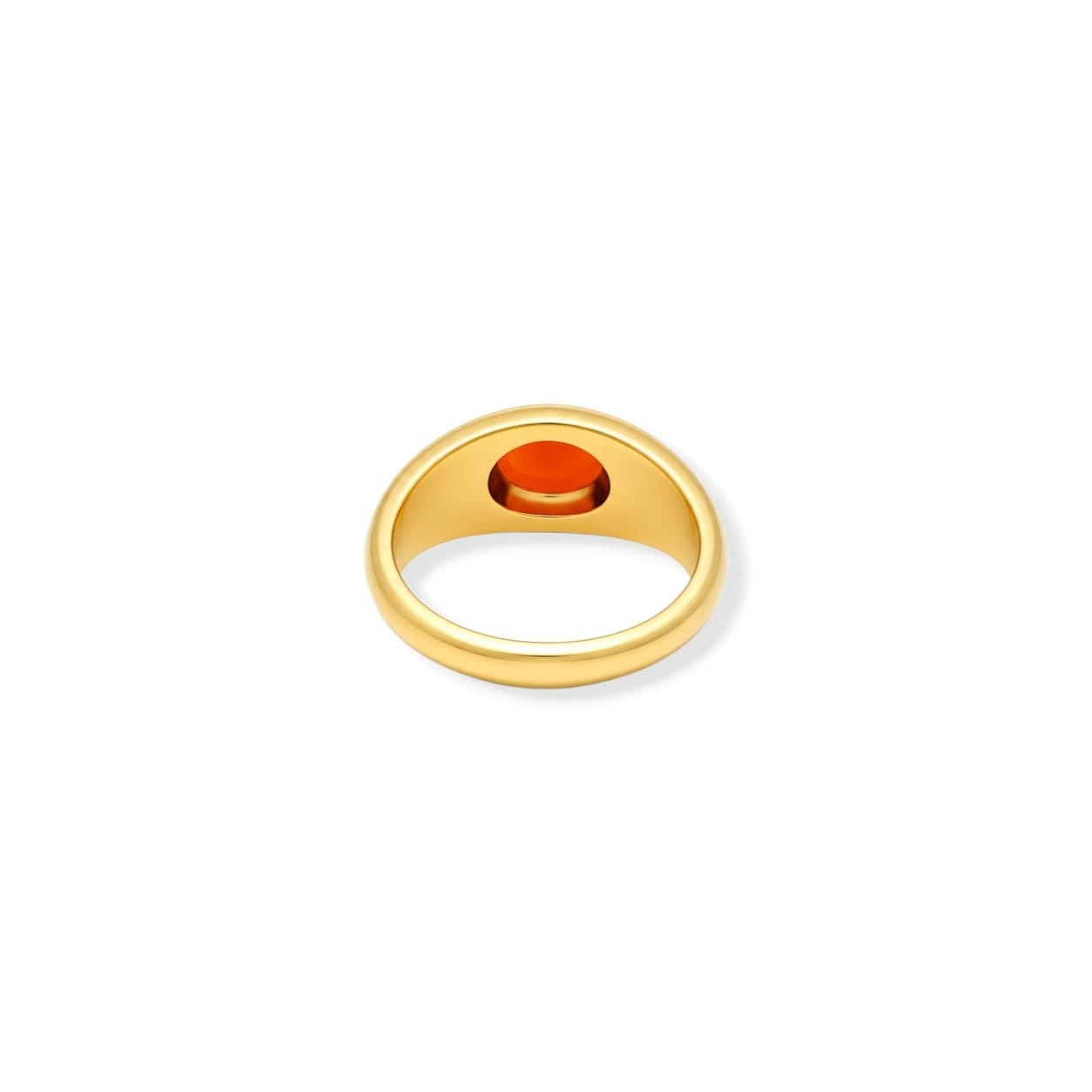 Orange Signet Ring