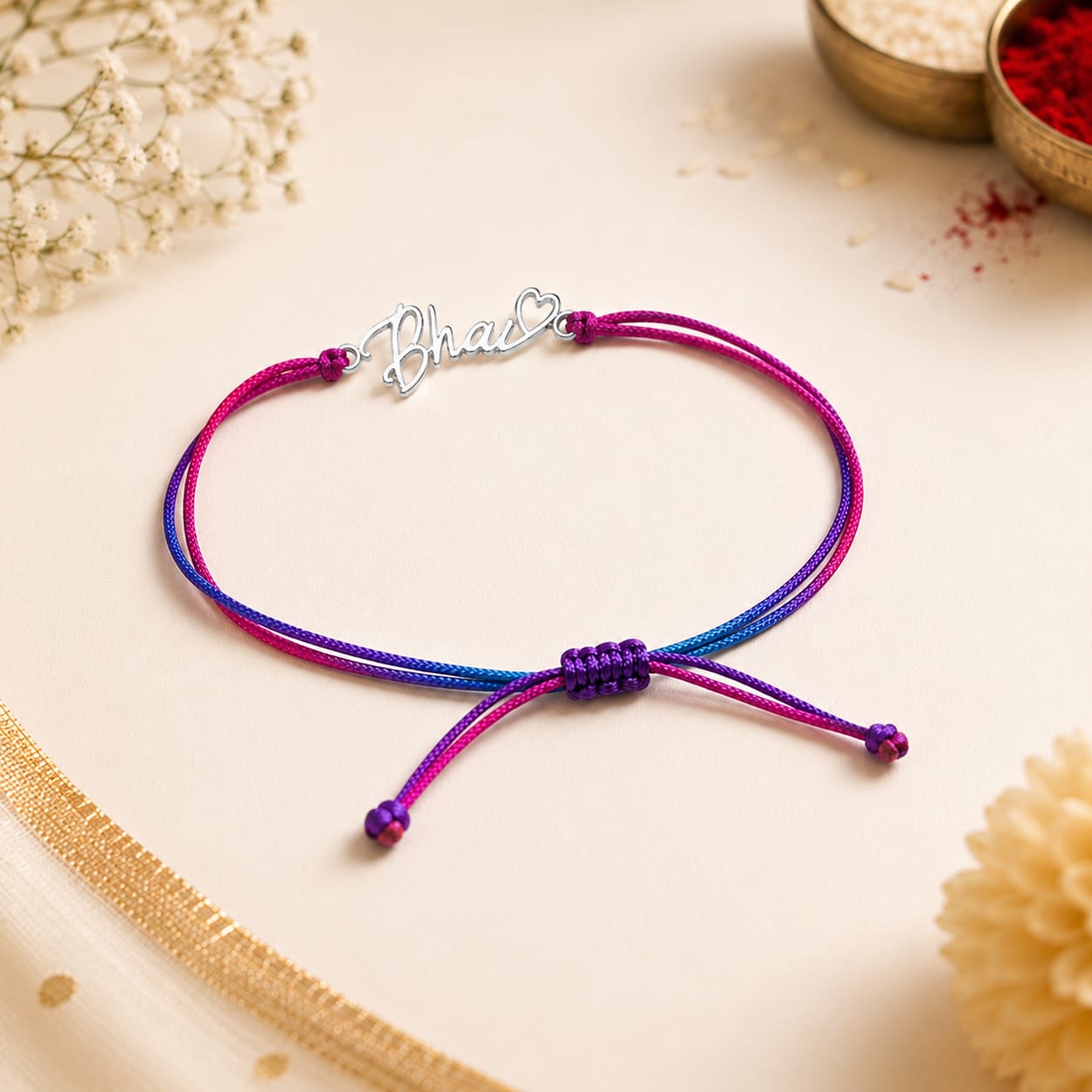 Bhai Silver Rakhi