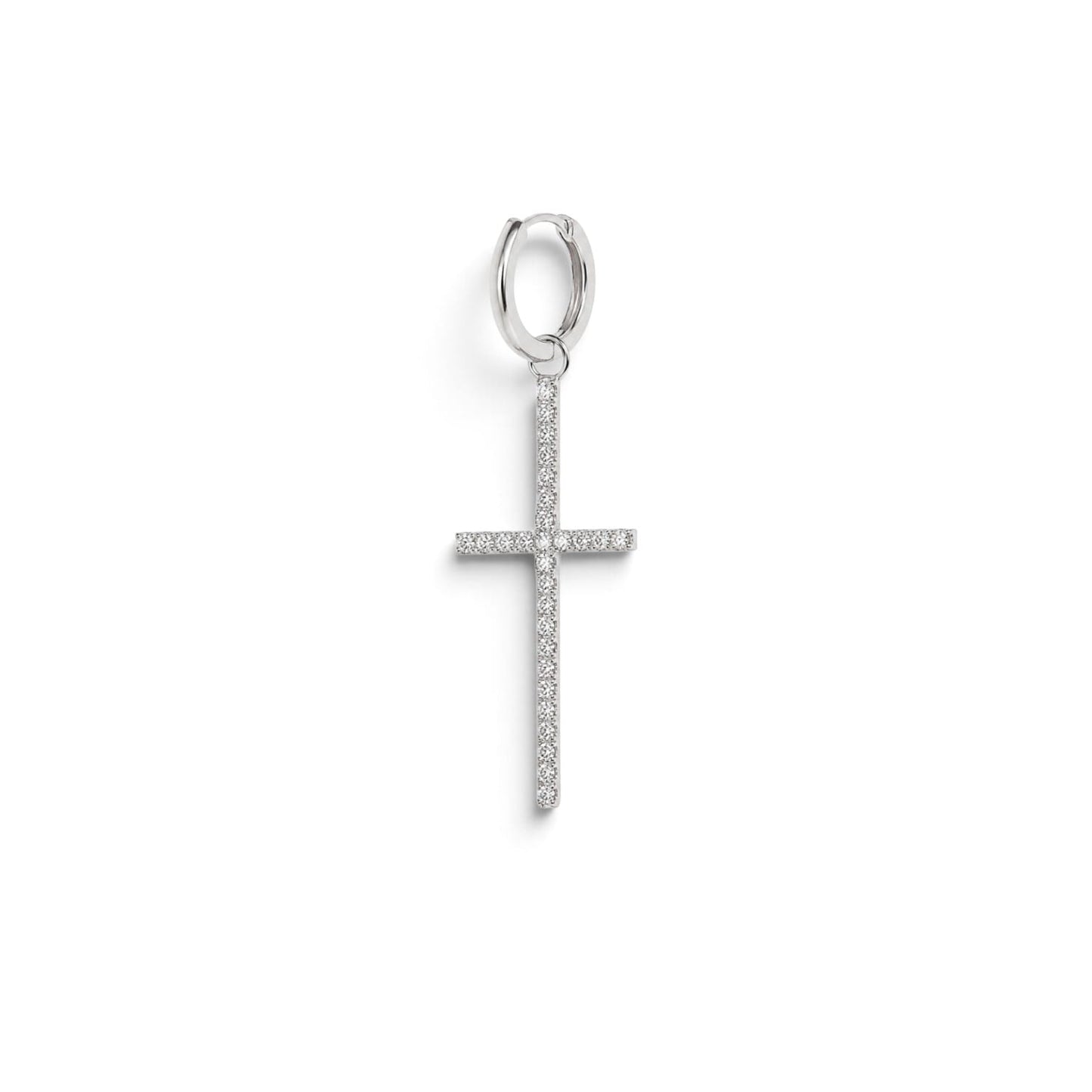 Cross Drop Hoops