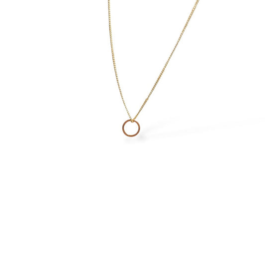 Silver Ring Necklace