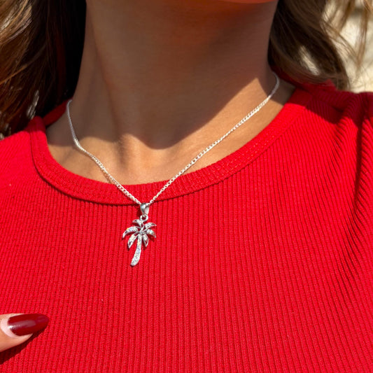 Island Calling Charm Pendant with Chain