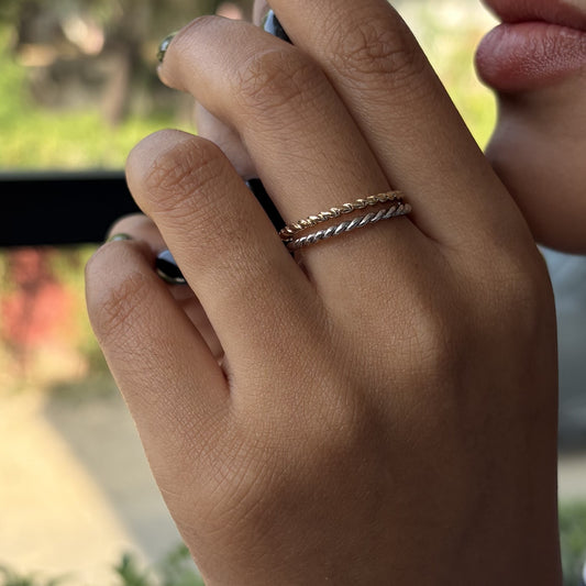 925 Silver Stacking Rings