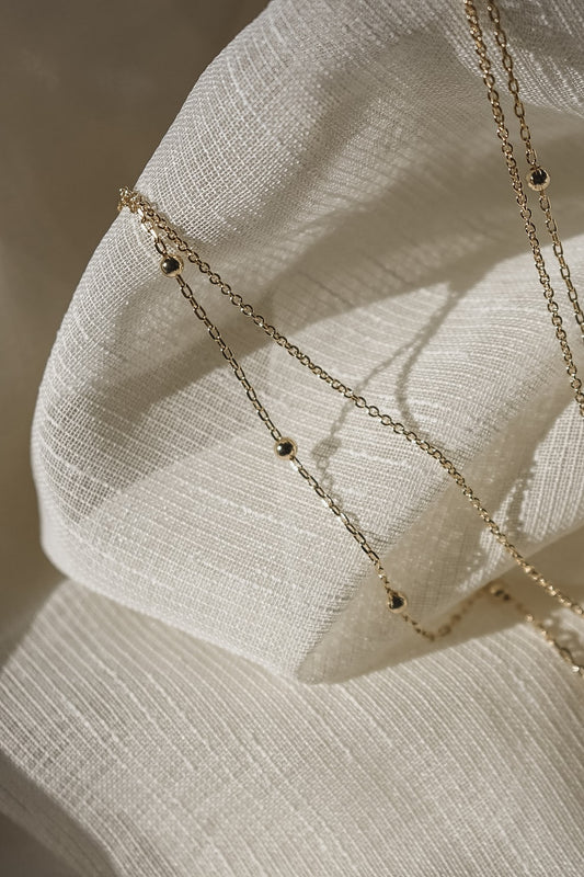 Silver Dainty Chain Necklace