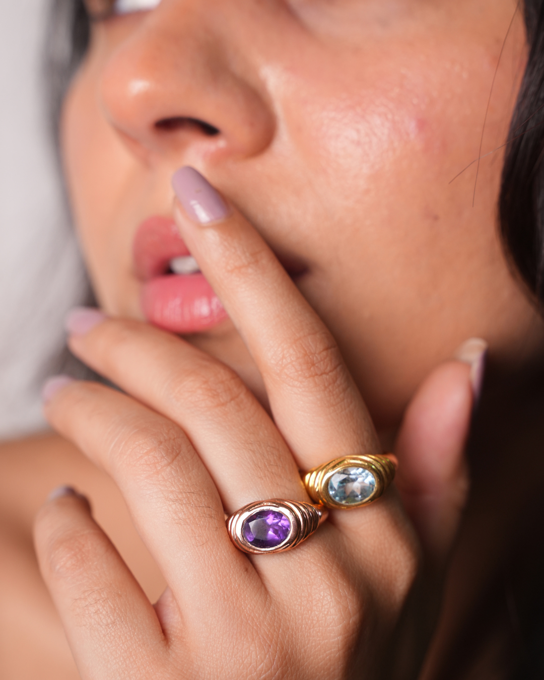 Warm Aura Signet Ring