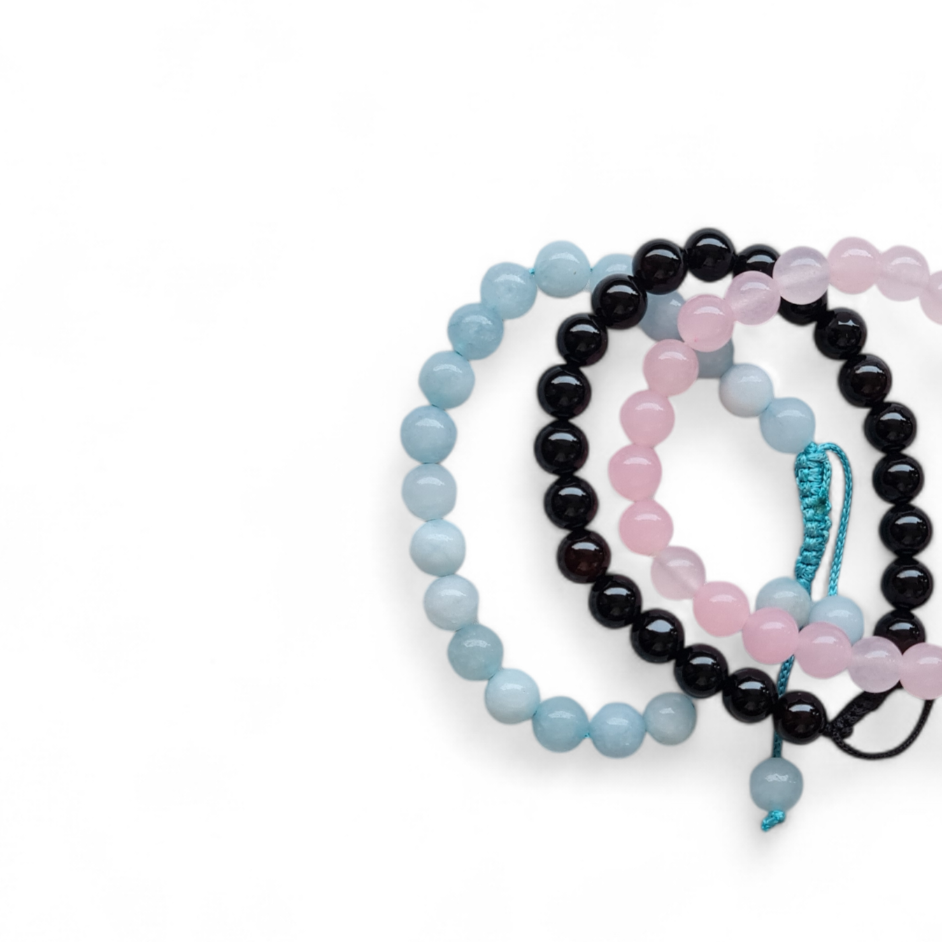 3- Pack Gemstone Bracelets