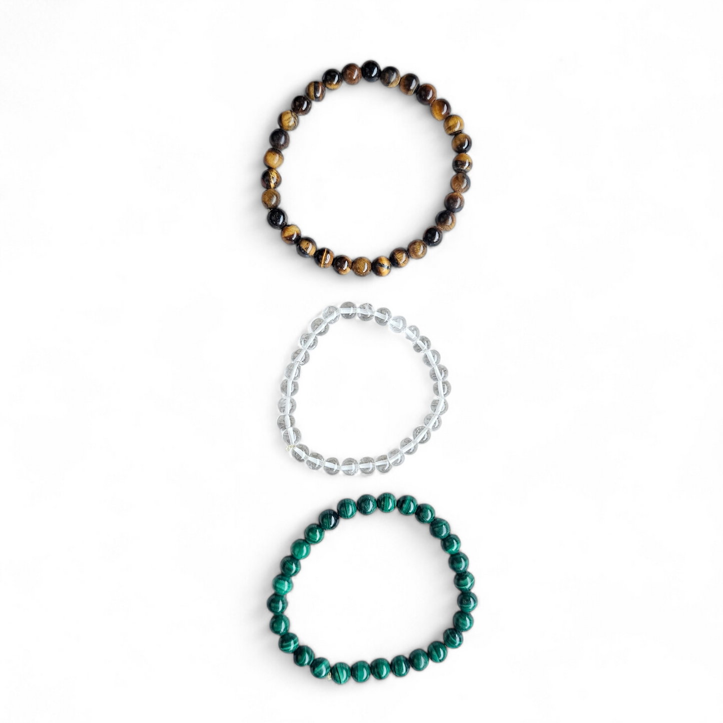 3 Pack Gemstone Bracelets