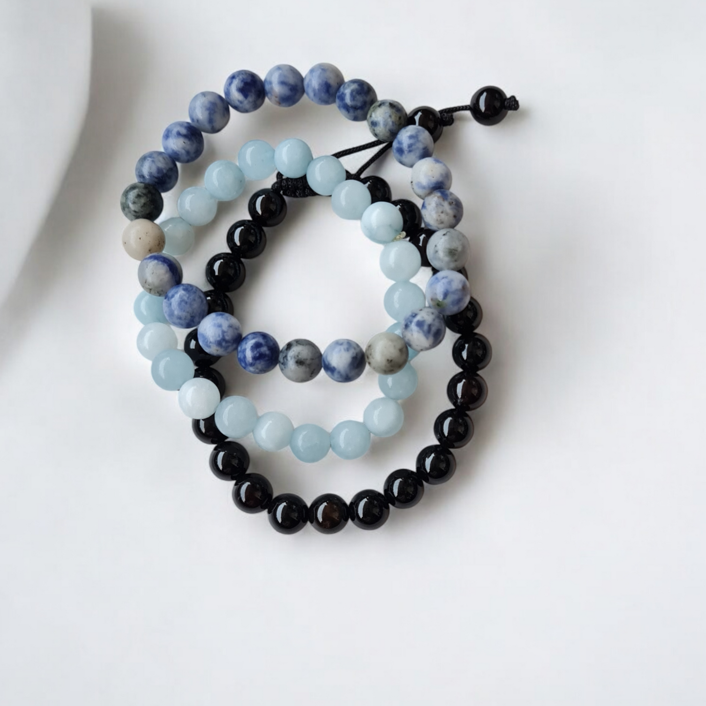 3- Pack Gemstone Bracelets