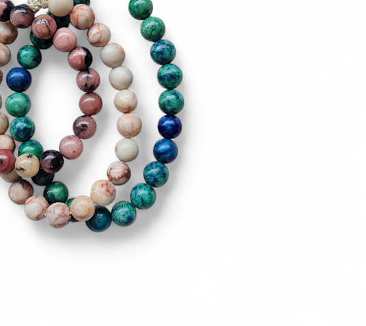 3- Pack Gemstone Bracelets