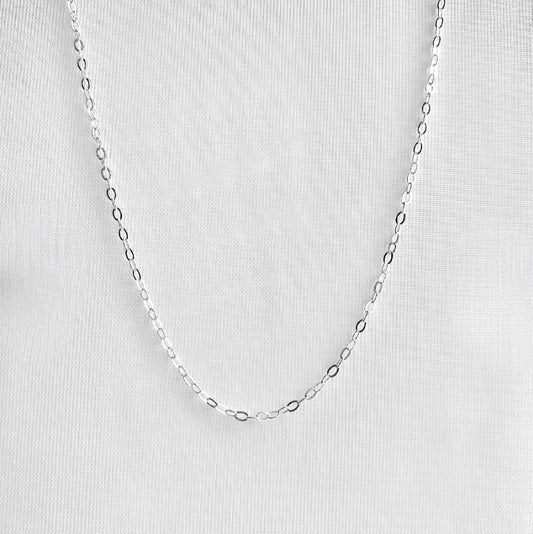 Silver Dainty Chain Necklace