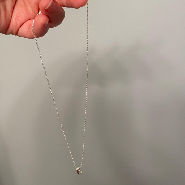 Personalised Bubble Initial Necklace