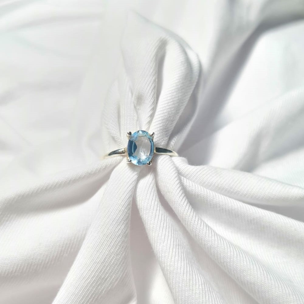 Oval Birthcolor Ring