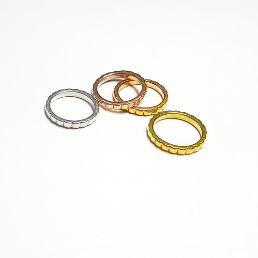 Eternity Line Silver Band