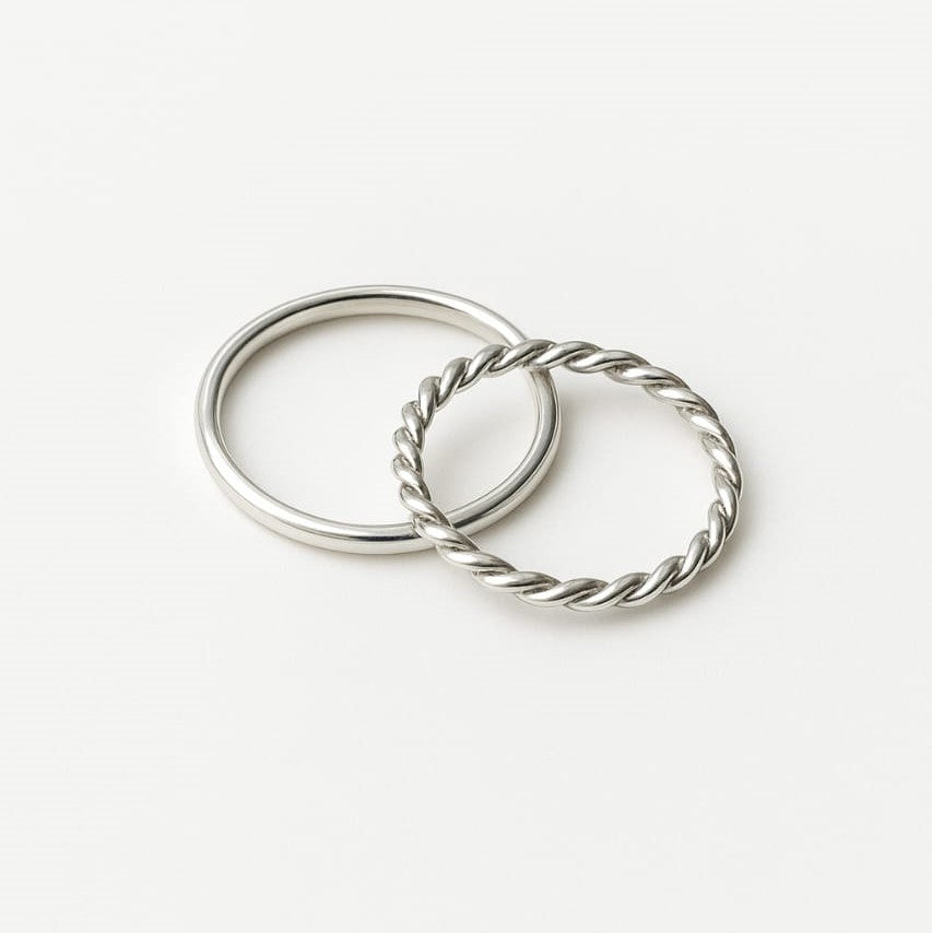 925 Silver Stacking Rings