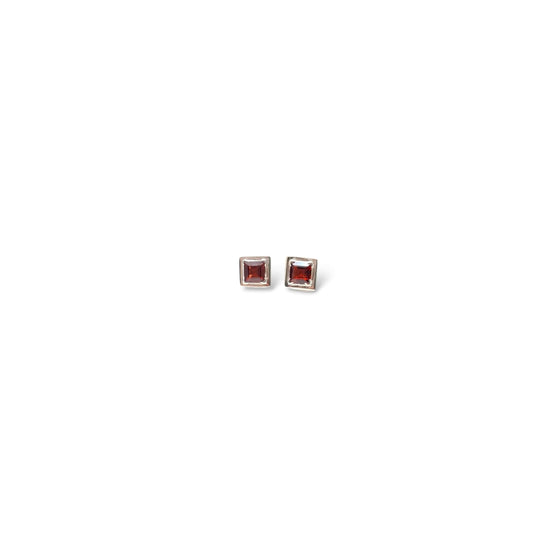 Square Birthcolor Studs