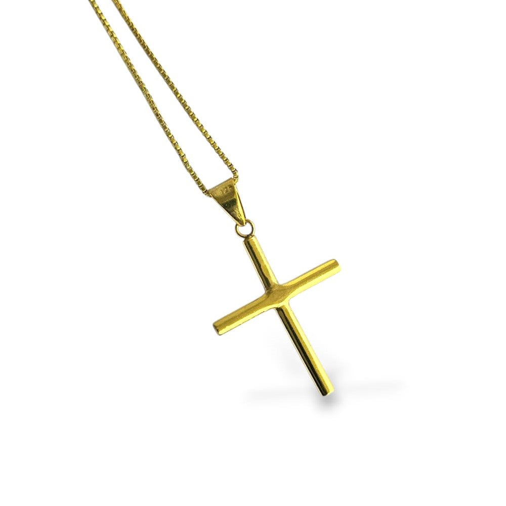 Silver Cross Necklace