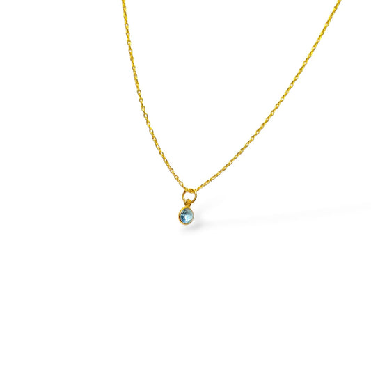 Birthcolor Round Necklace