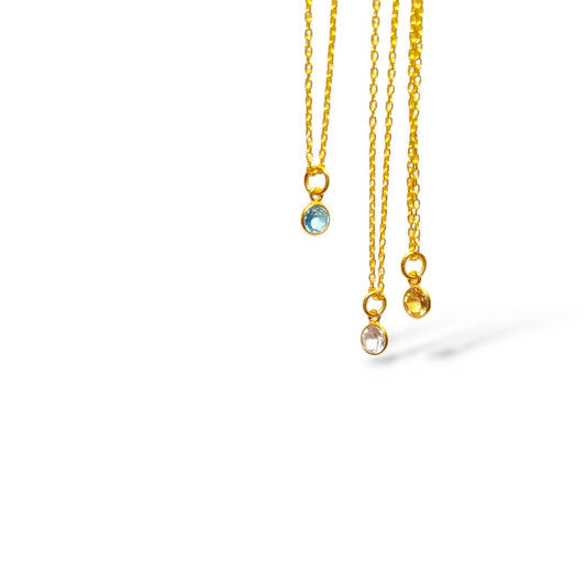 Birthcolor Round Necklace
