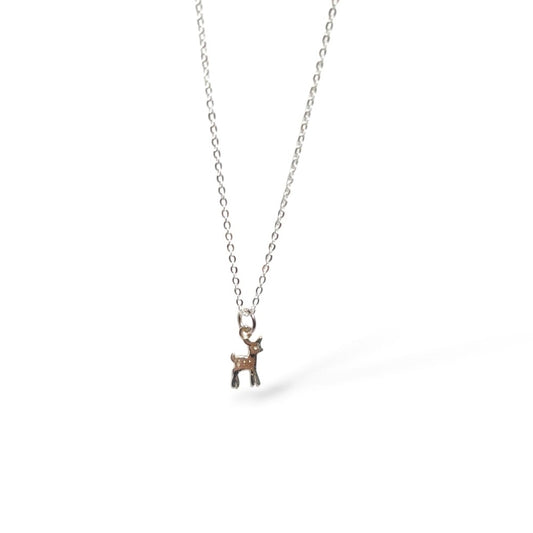 Xmas Reindeer Charm Necklace