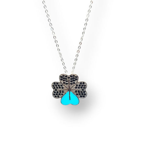 Clover Leaf Charm Necklace