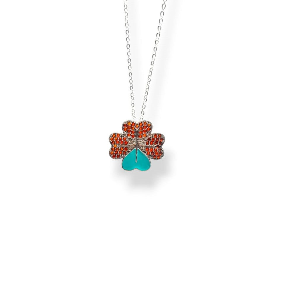 Clover Leaf Charm Necklace