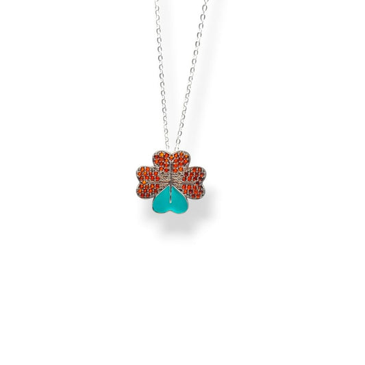 Clover Leaf Charm Necklace