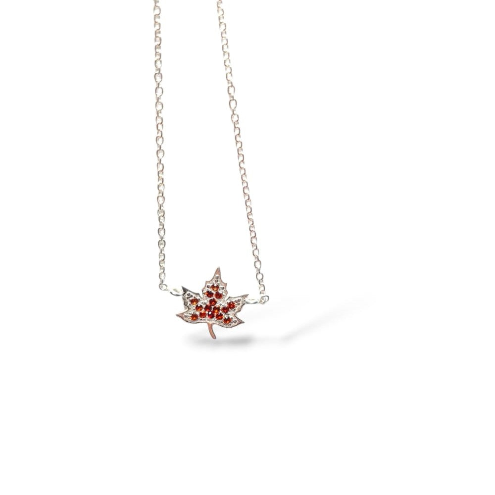 Maple Leaf Charm Necklace