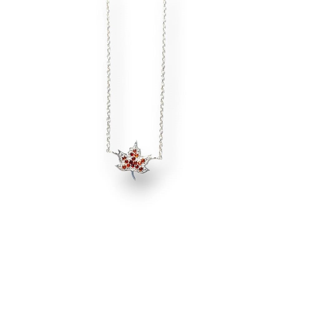 Maple Leaf Charm Necklace