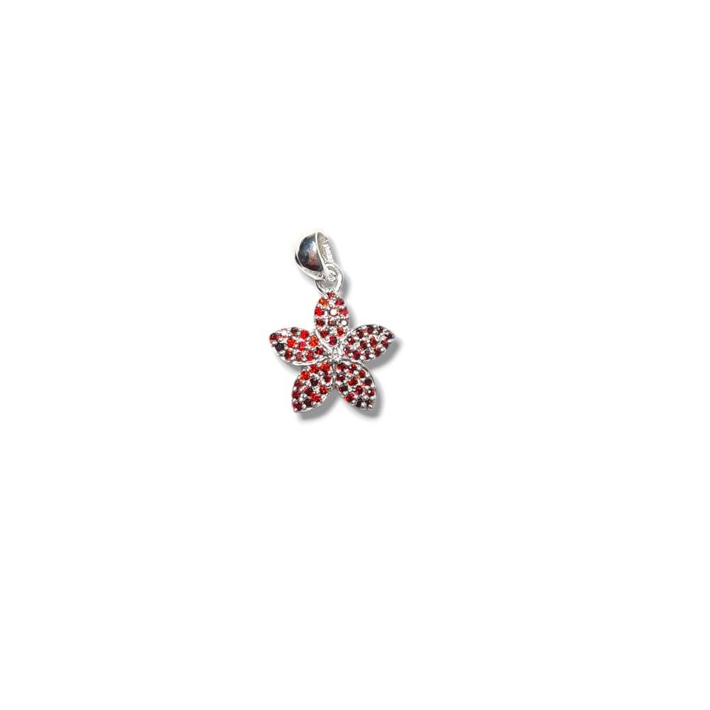 Emerald Bloom Pendant with chain