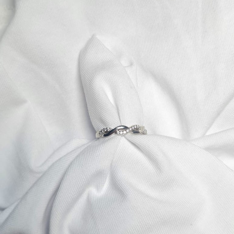 Infinity Ring Silver