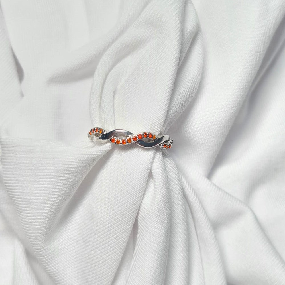 Infinity Ring Silver