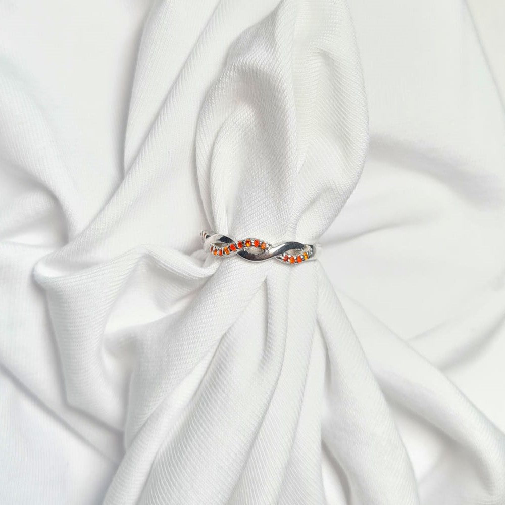 Infinity Ring Silver