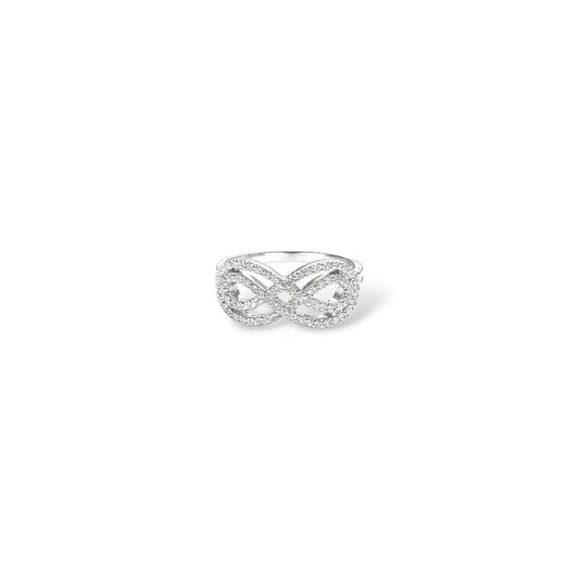 Infinity Pave Ring