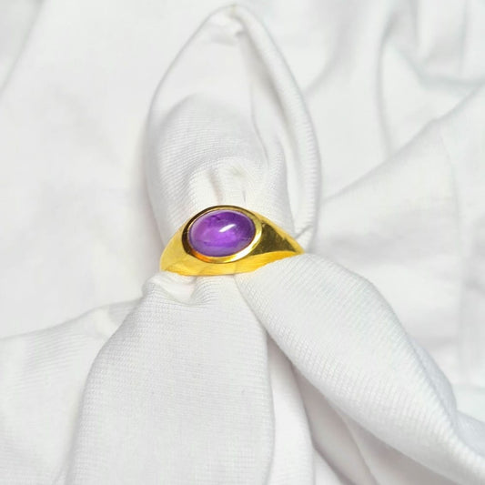 Calm Aura Signet Ring