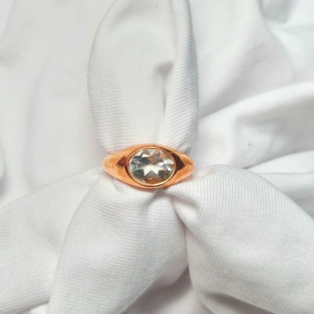 Warm Aura Signet Ring