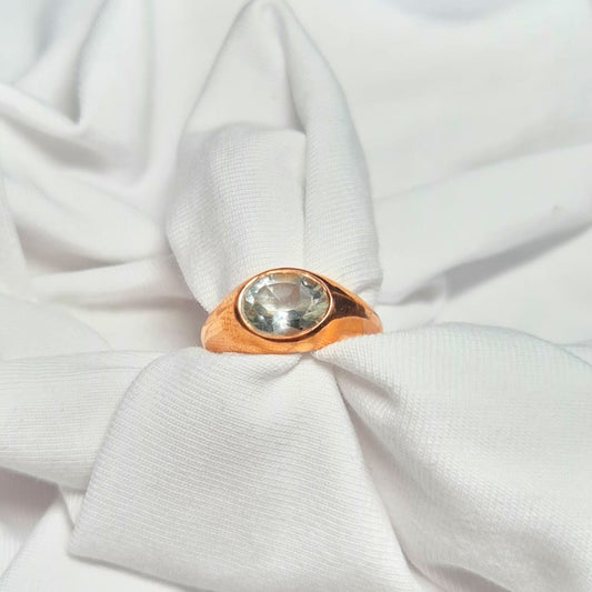 Warm Aura Signet Ring