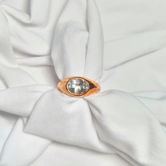 Warm Aura Signet Ring