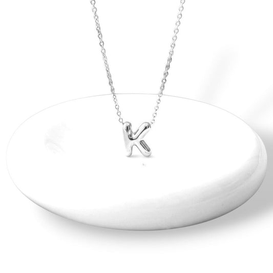 Personalised Bubble Initial Necklace