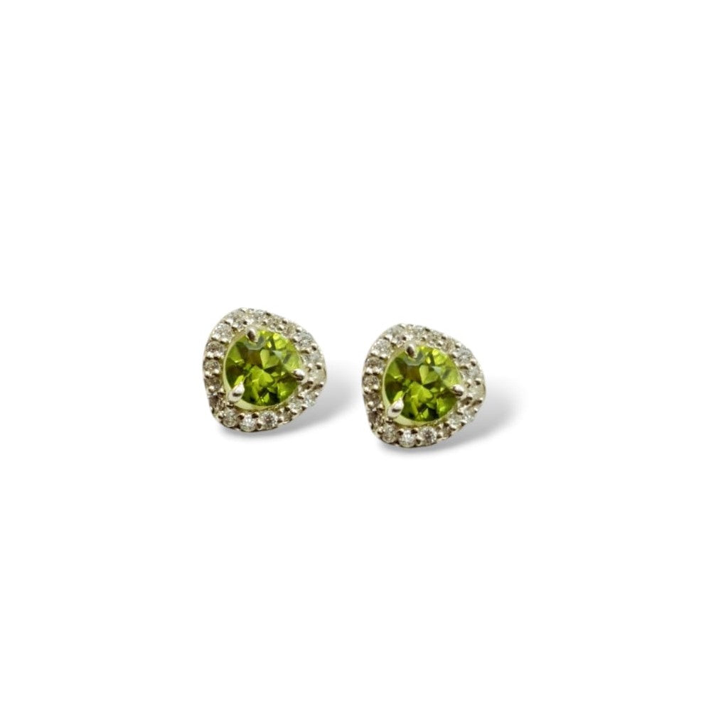 Round Halo Studs