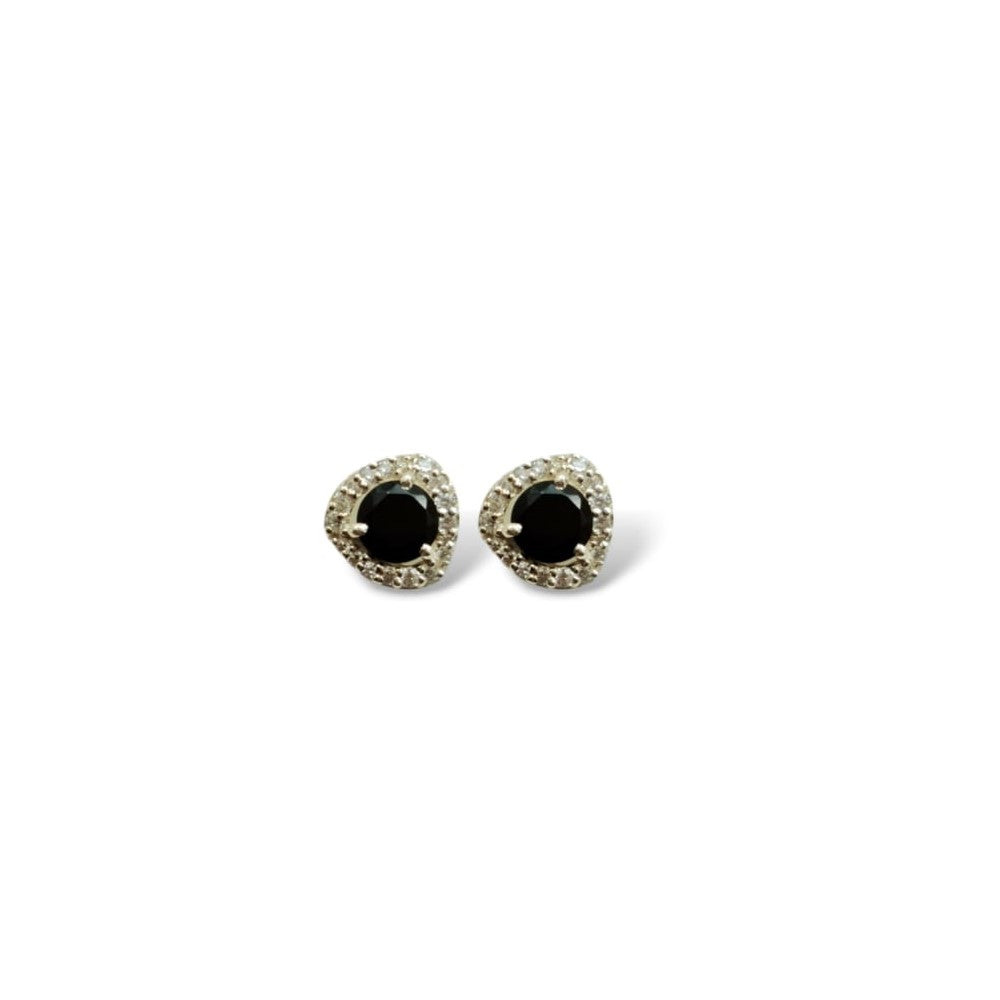 Round Halo Studs