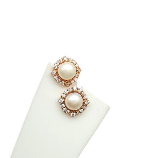 Forever Pearl Earrings Silver