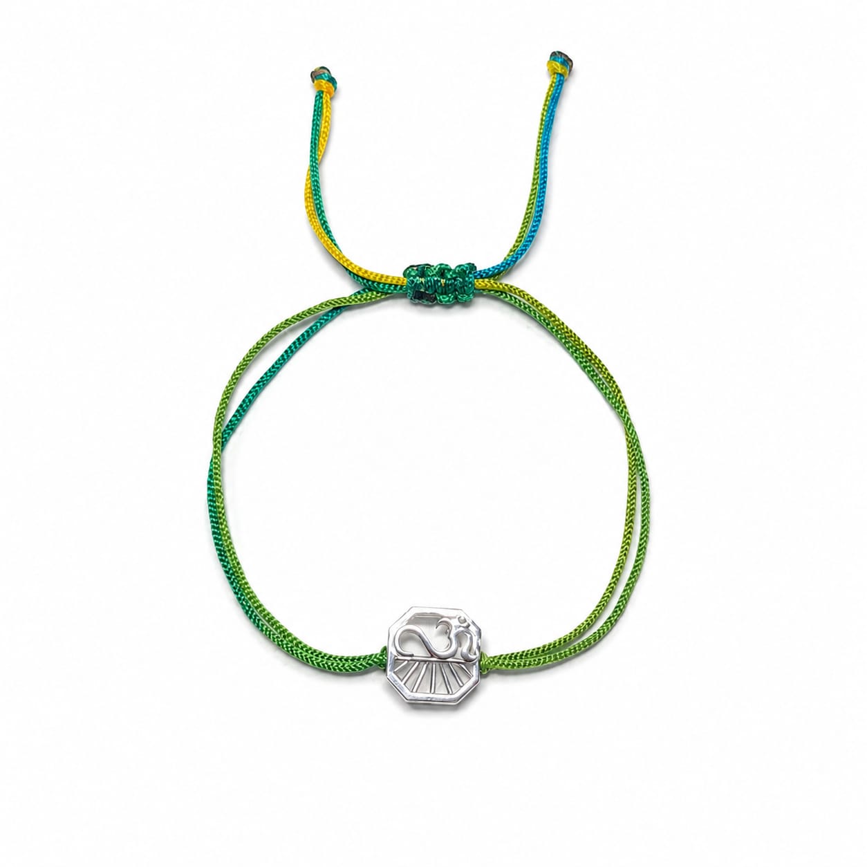 OM Convertible Silver Rakhi