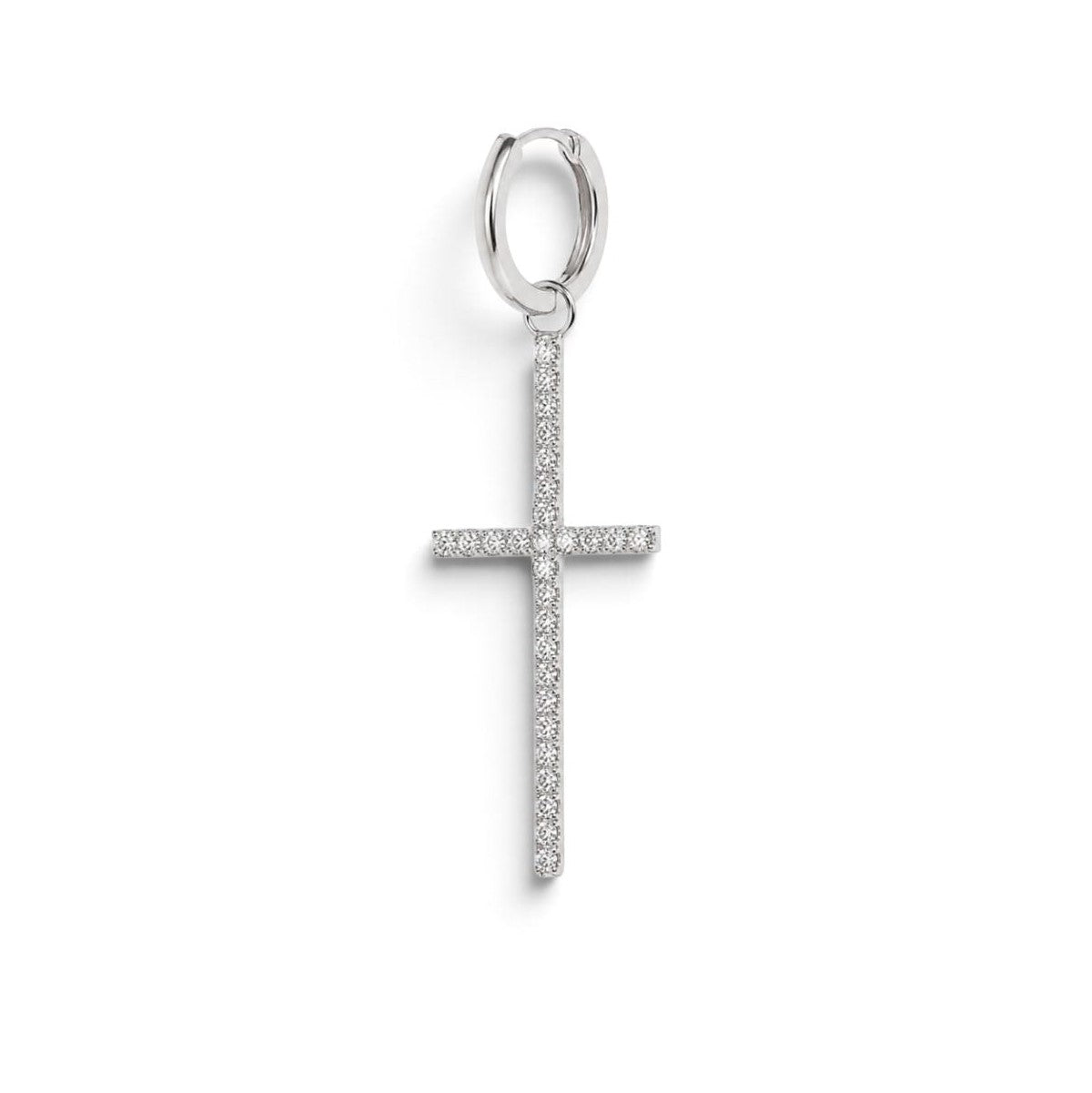 Cross Drop Hoops