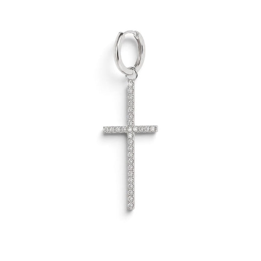 Cross Drop Hoops