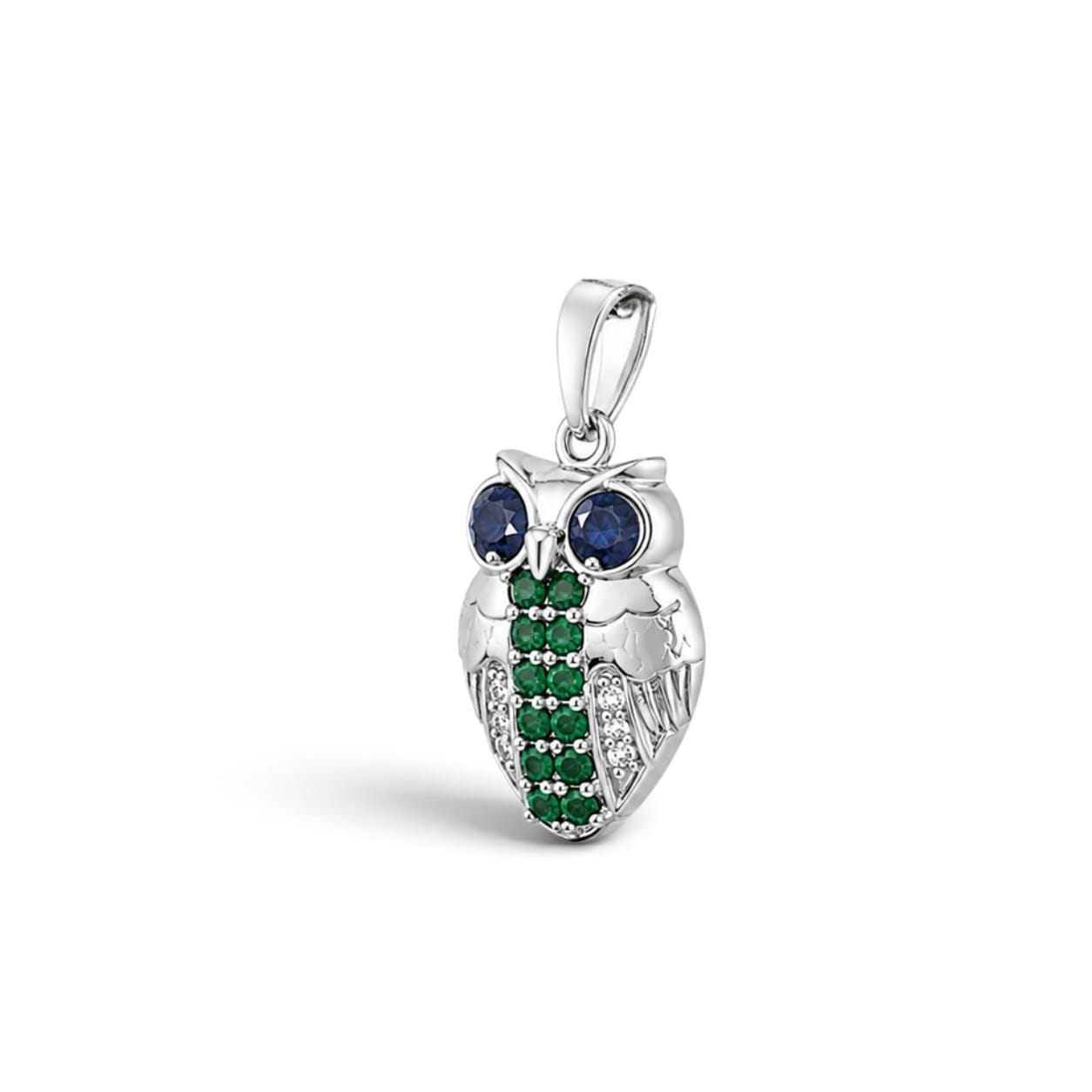 Owl Silver Necklace